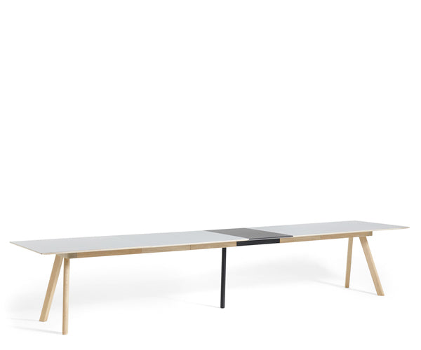 HAY CPH30 Udtræksbord - 200-400x90cm. - Eg Matlak - Linolium