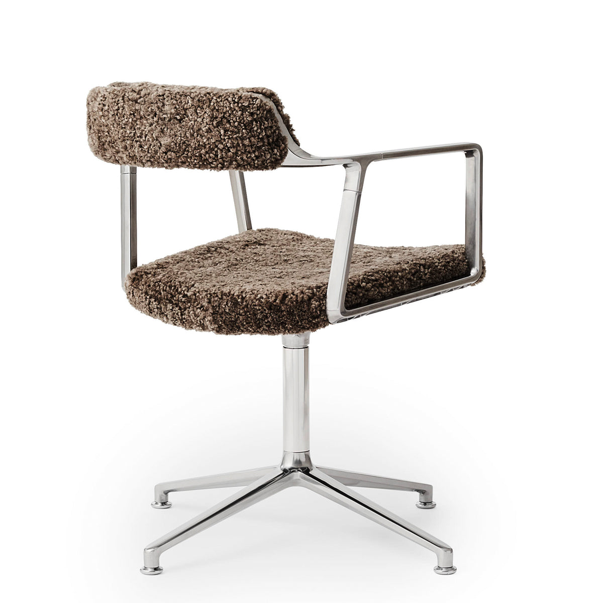 Vipp 452 Swivel Chair - Gliders - Curly Edition