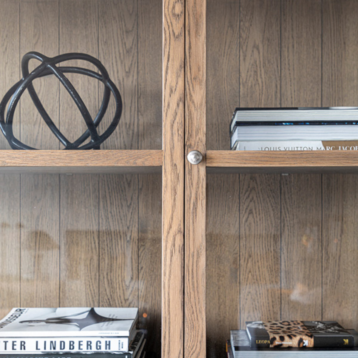 Artwood Denver vitrineskab - 220x170x40 - oak