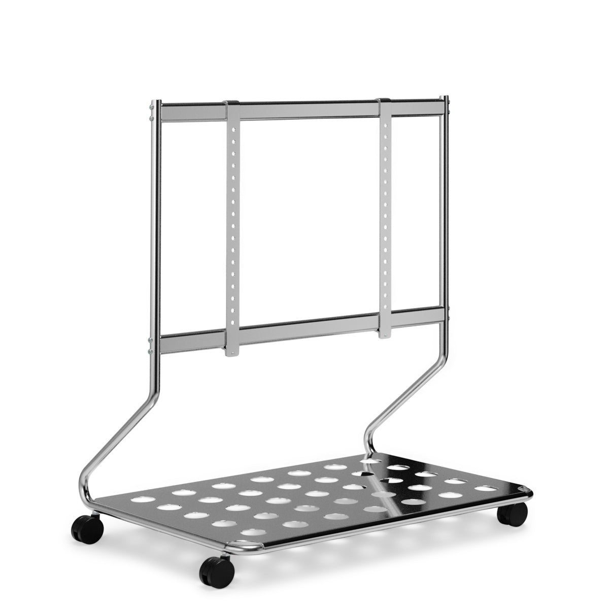 Pedestal Disco TV Stander - Chrome
