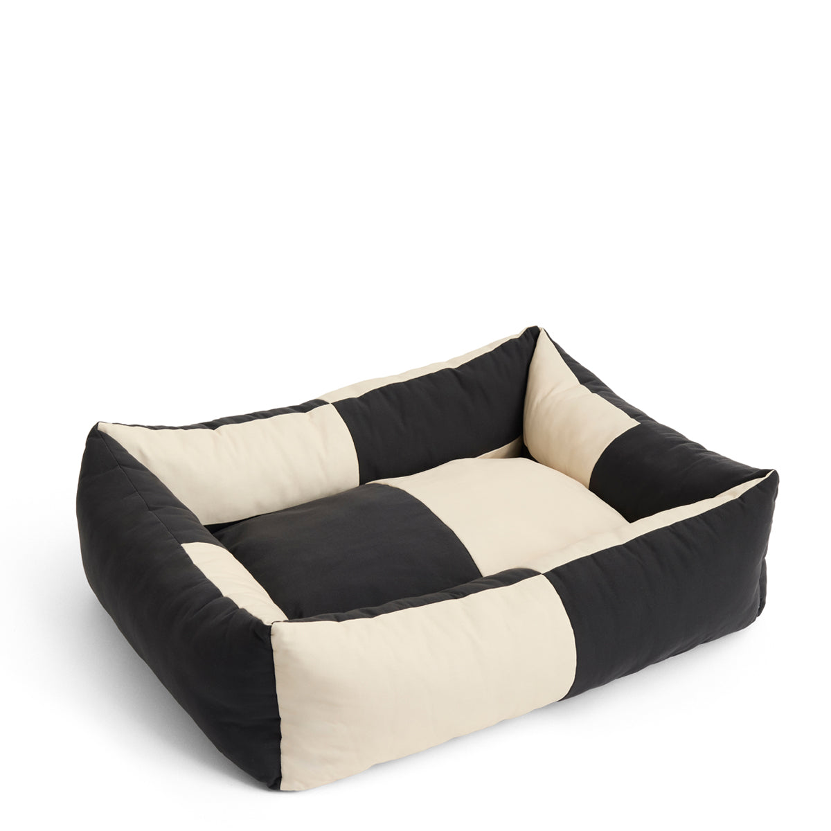 HAY dogs Bed - Large - Black-White