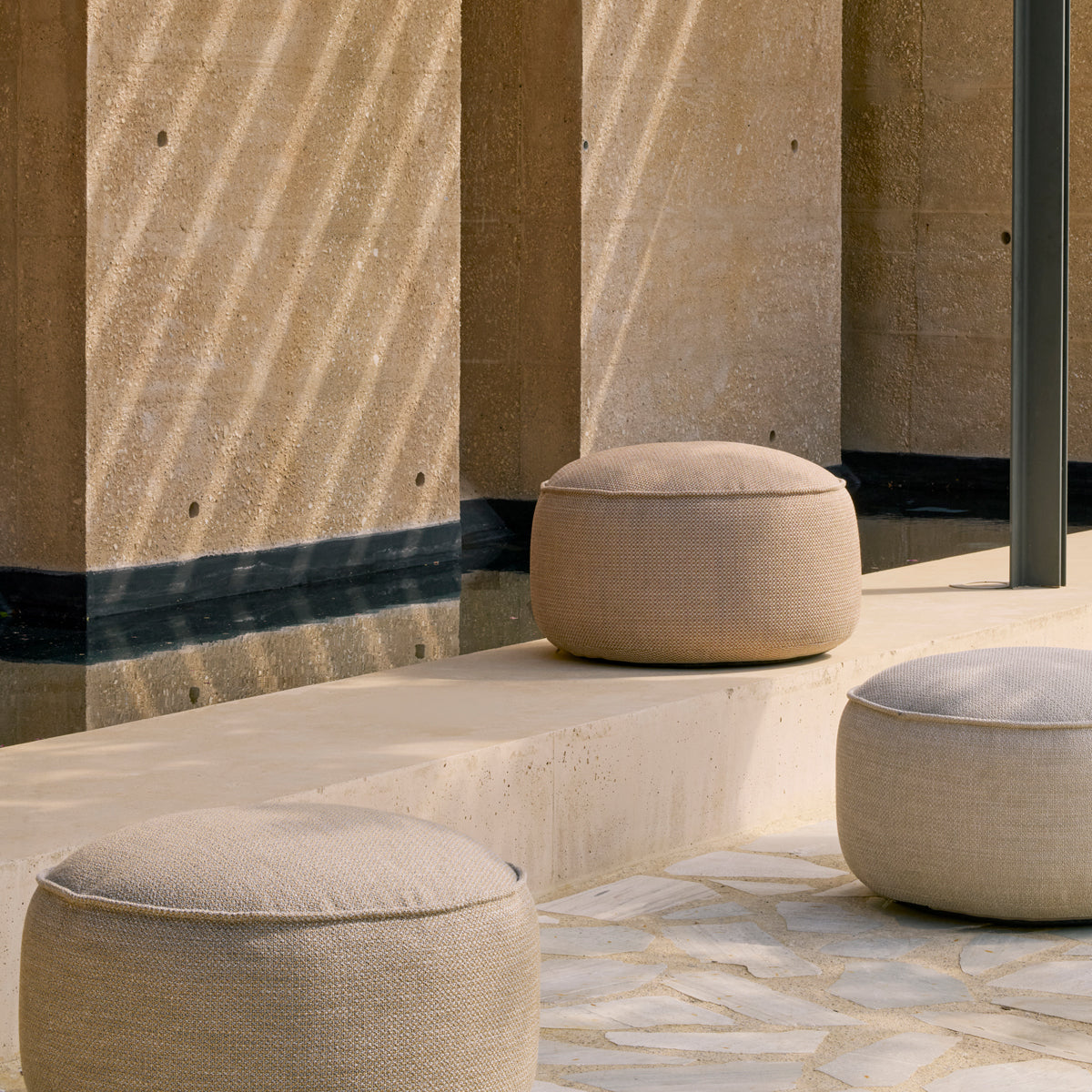 Ethnicraft Donut Outdoor Pouf - Dia. 50cm