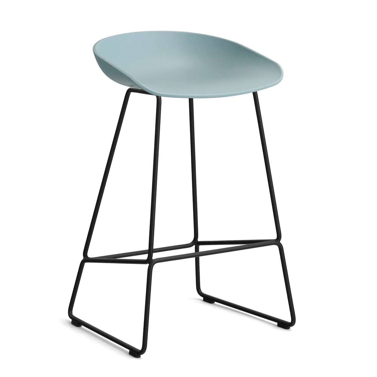 HAY About a Stool - AAS 38 Barstol - Sort Stål - H:65cm
