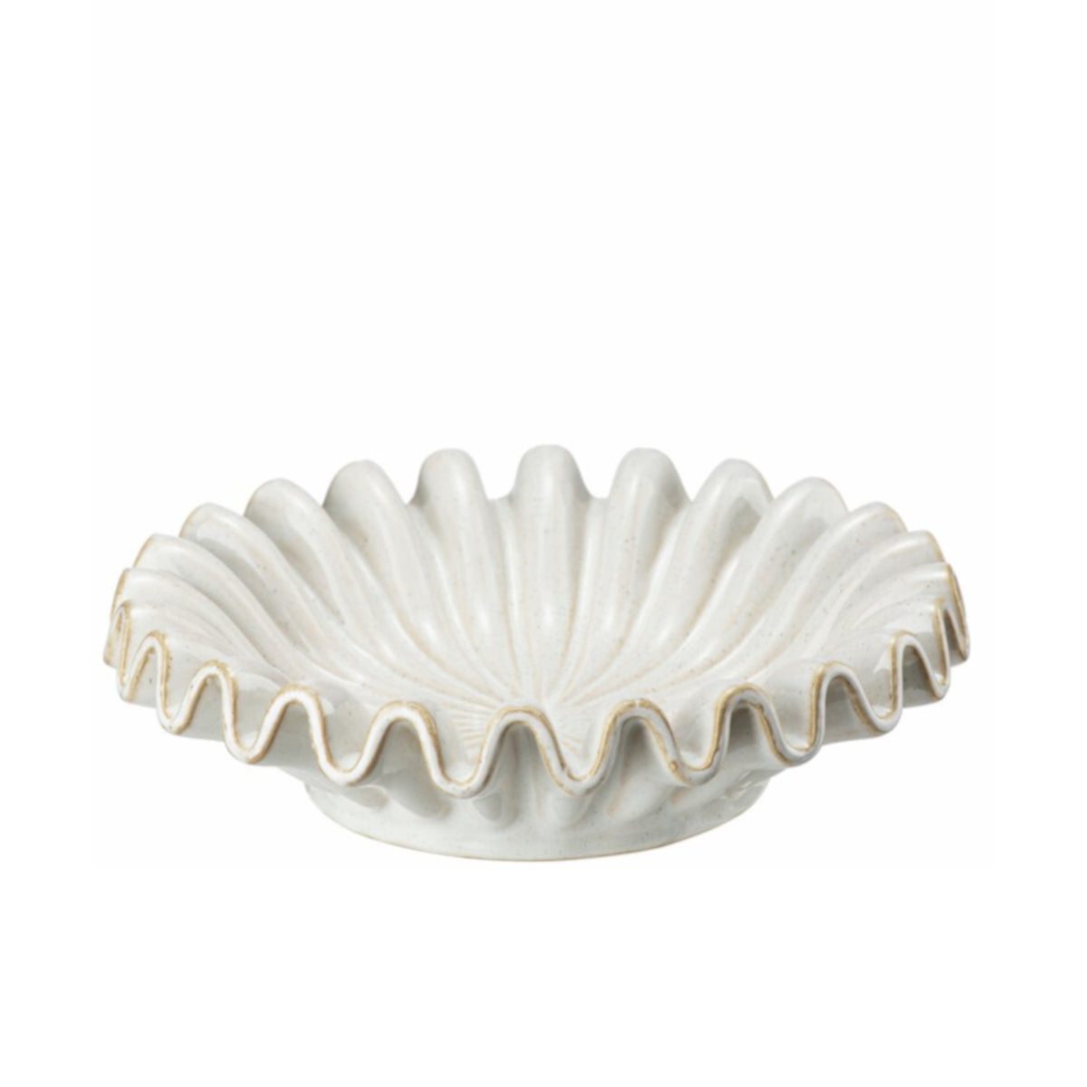 Ronald fad - 26 - hvid keramik