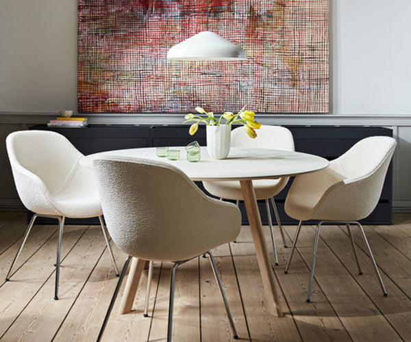 HAY CPH25 Table - Eg - Off-white Linolium