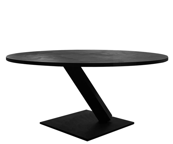 Desalto Element Bord - Ø160cm. - Black Concrete - DEMO.
