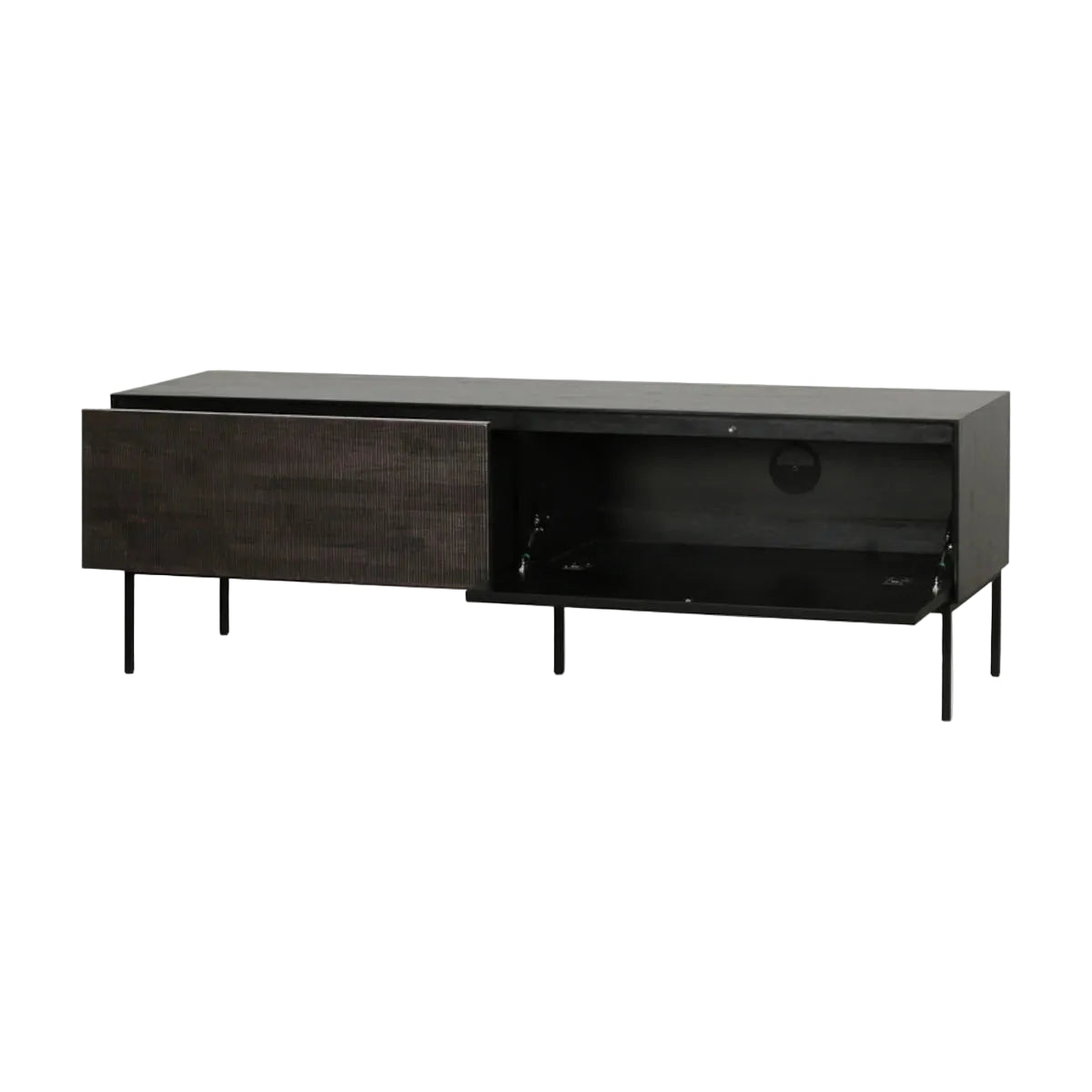 Ethnicraft Grooves TV-skænk - 162 cm