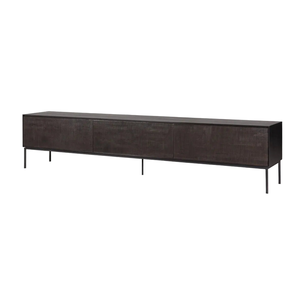 Ethnicraft Grooves TV-skænk - 242 cm