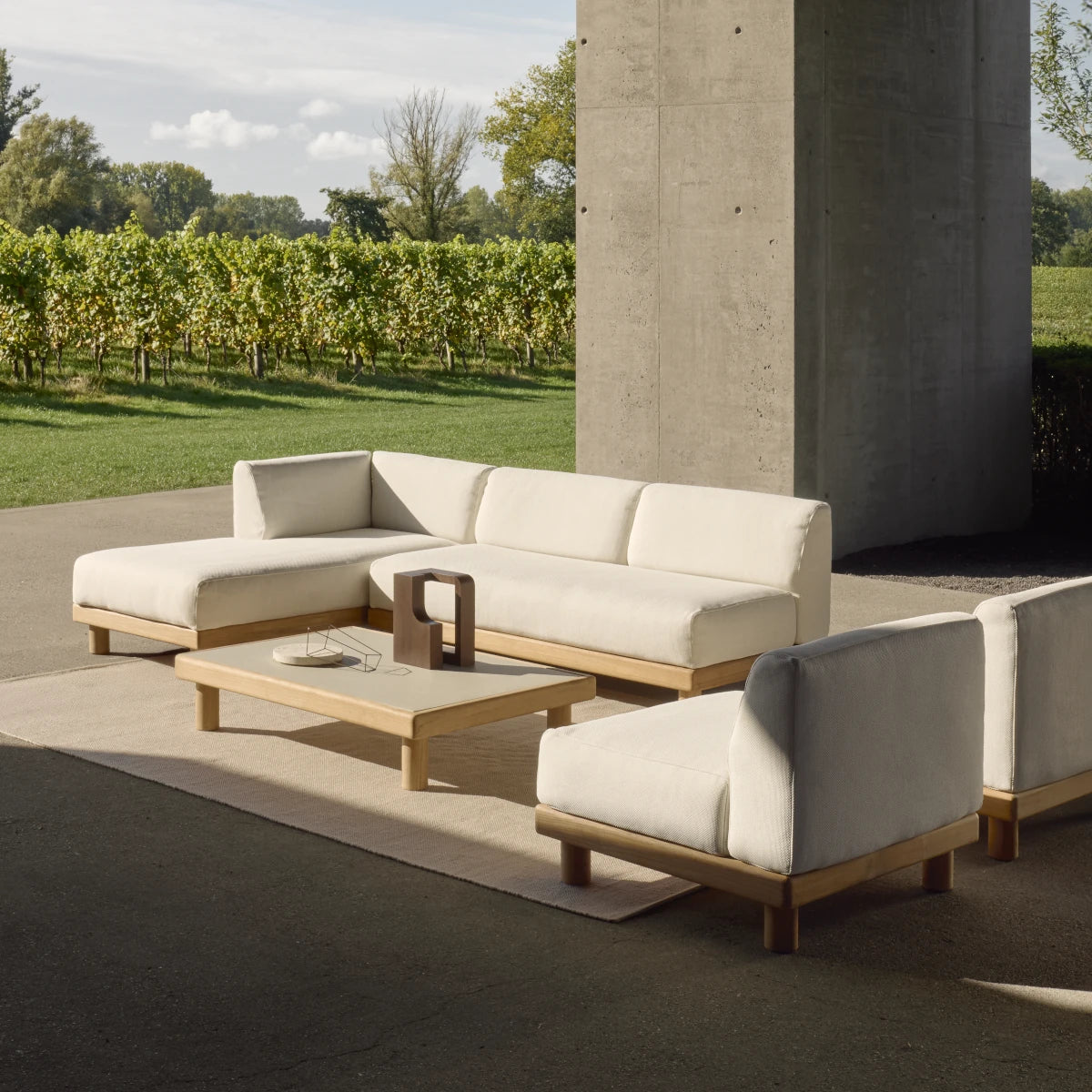 Ethnicraft Monocle Outdoor Coffee Table