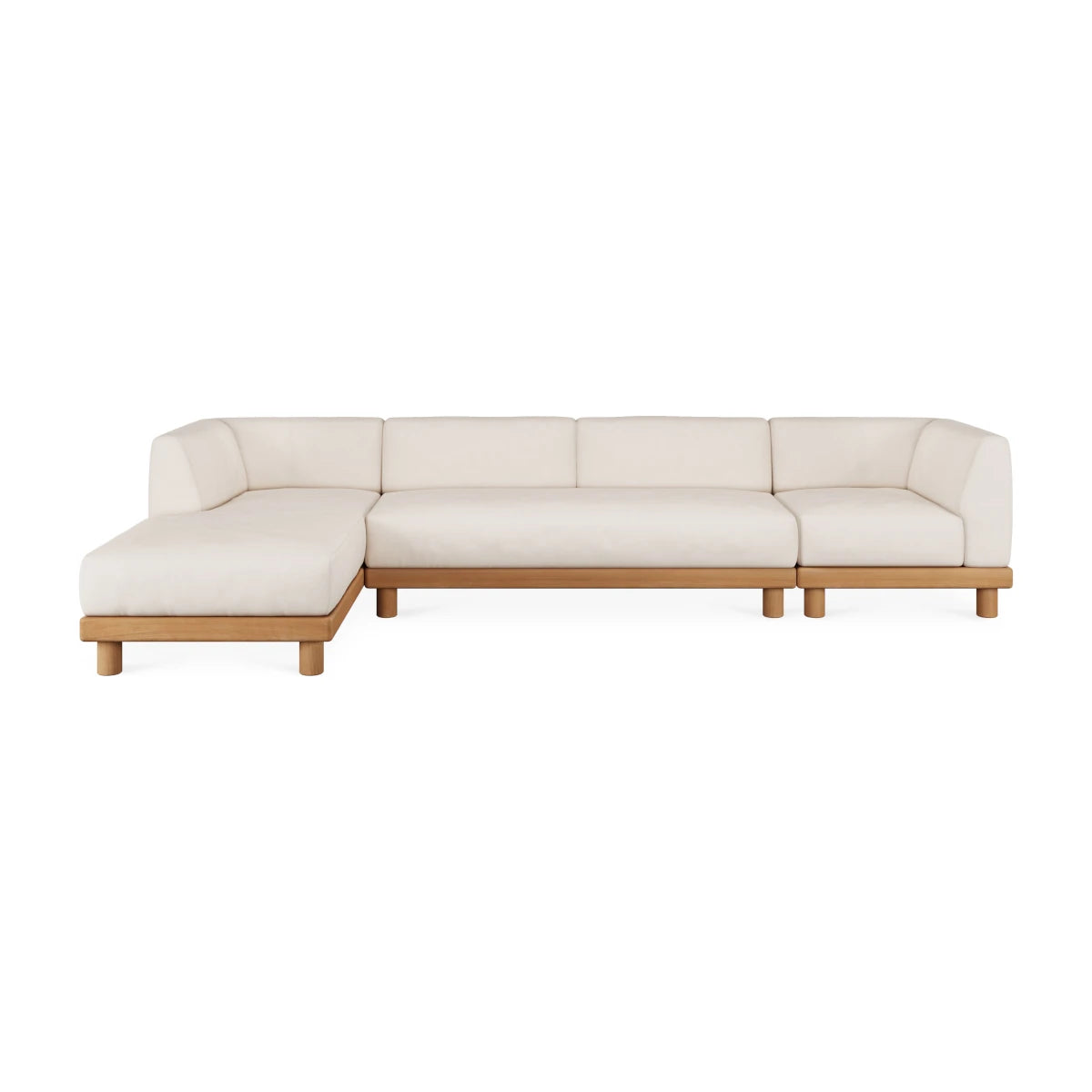 Ethnicraft Monocle Outdoor Modular Sofa Set 2 - 332x166cm.