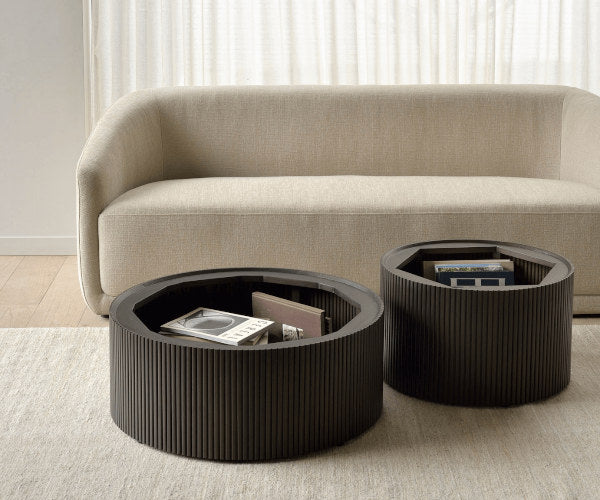 borde med opbevaring