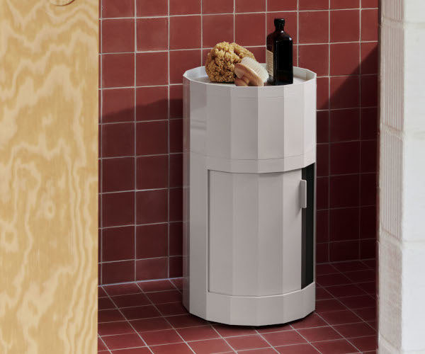 HAY Facet Cabinet - High - Misty Grey