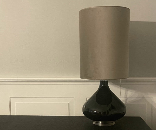 Flavia bordlampe - velvet elephant skærm