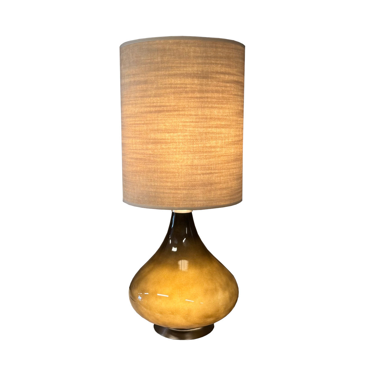 Flavia Mini bordlampe - budapest beige skærm