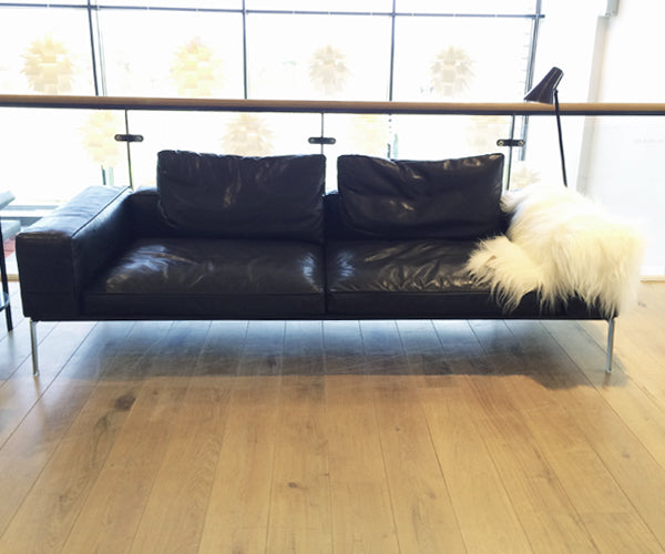 Flexform Lifesteel Kampagne sofa - Sort