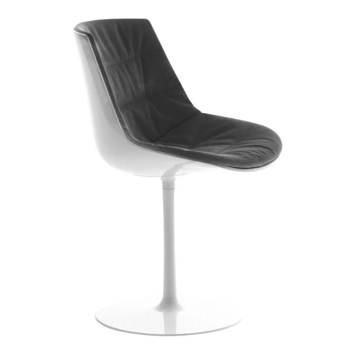 Mdf Italia Flow Chair - Søjleben - Frontpolster - Etis Stof