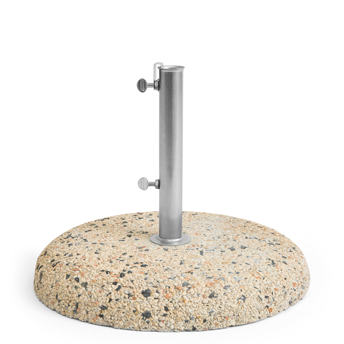 HAY Terrazza Parasol Base - 35kg - Concrete Stone