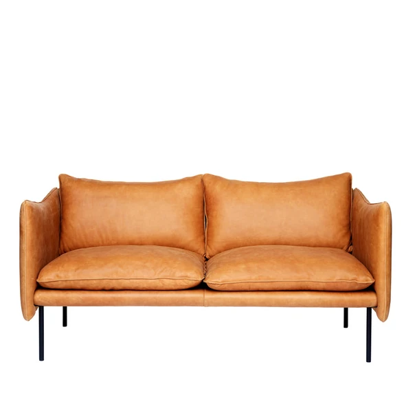 Fogia Tiki Sofa - 2 Pers. - Vintage Cognac Læder