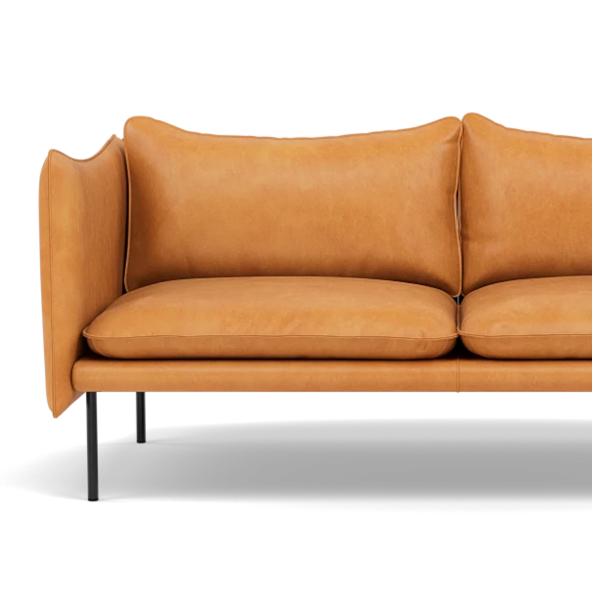 Fogia Tiki Sofa - 2 Pers. - Vintage Cognac Læder