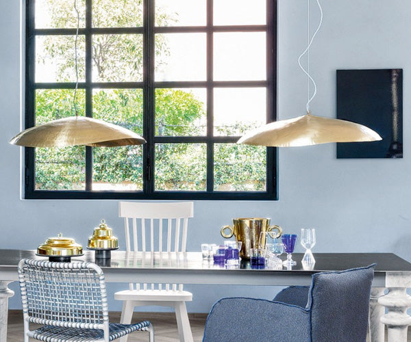 gervasoni brass lampe