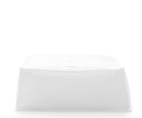 Gervasoni Ghost 08 Pouf - Lino Bianco