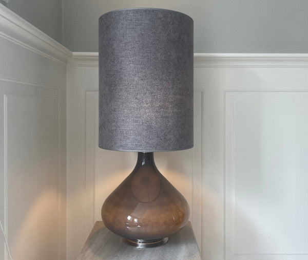 Flavia bordlampe - grå - london acero skærm