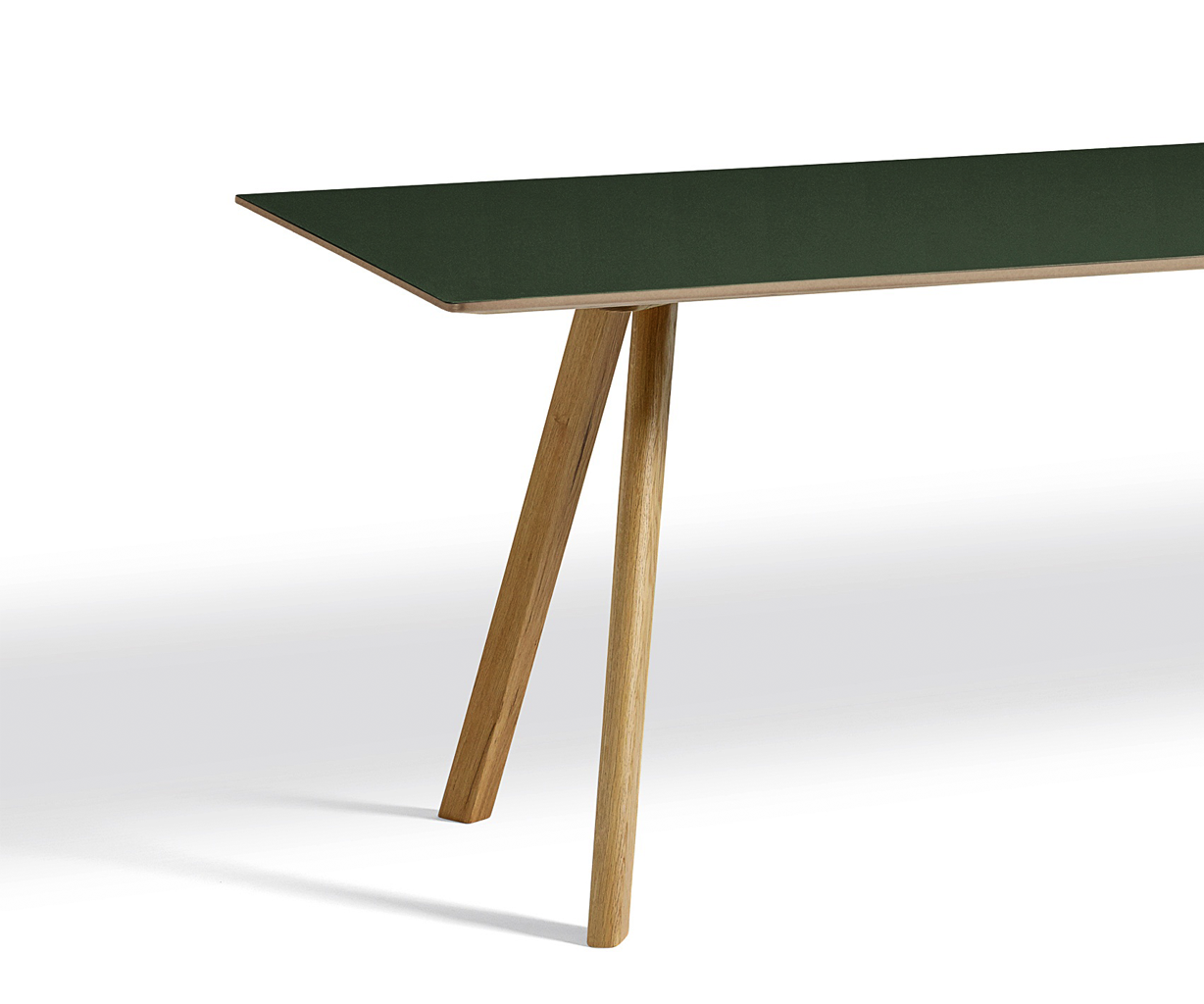 HAY CPH30 2.0 Table - 250x90cm - Grøn Linolium - Matlak
