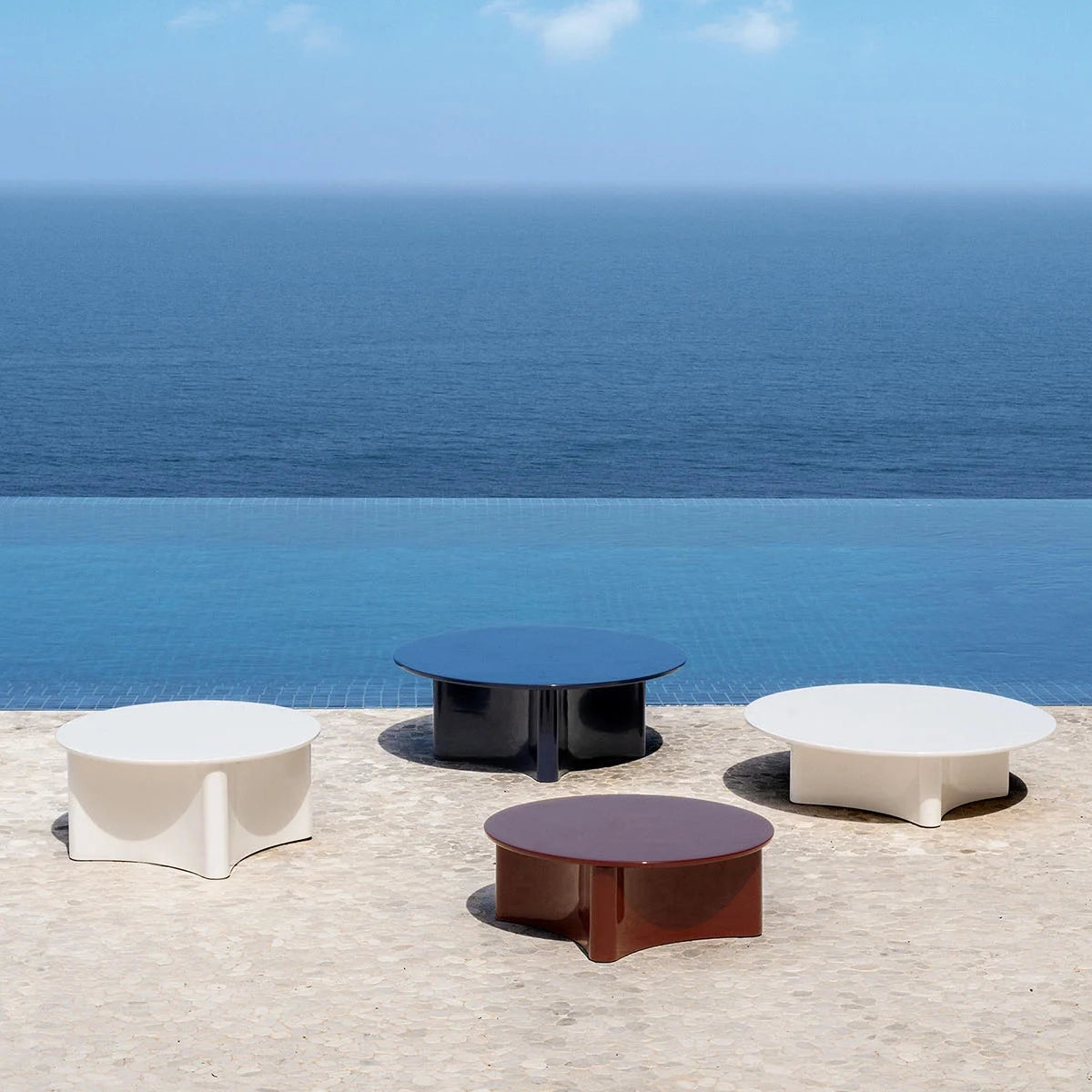 Gervasoni Guna 12 Low Table - Millgres Red