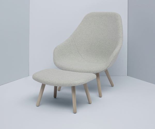 HAY About a Lounge Fodskammel (AAL03) Uldstof