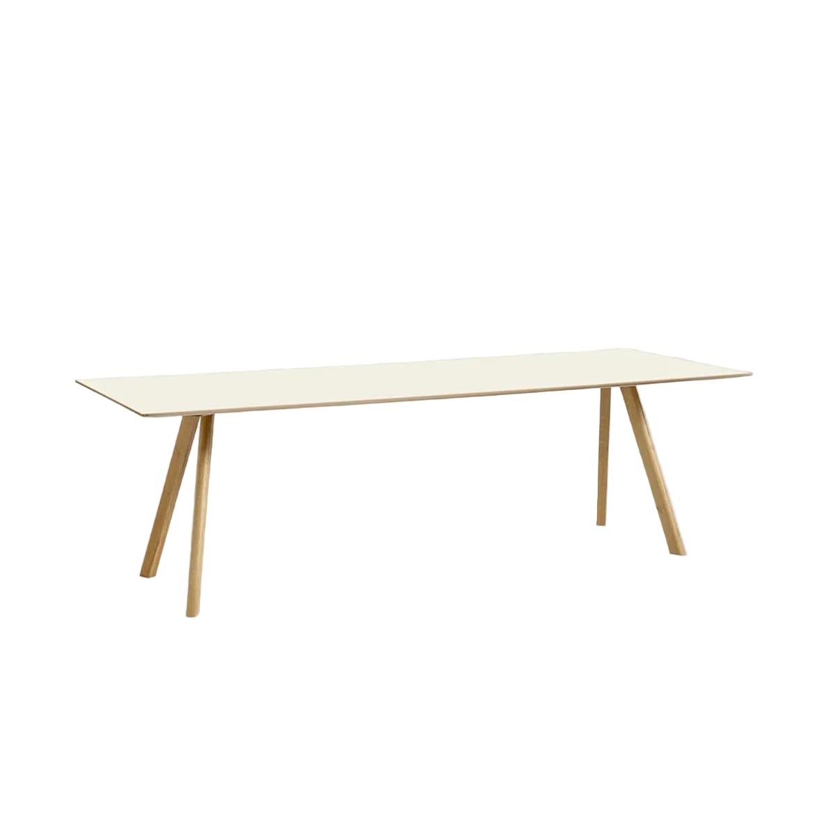 HAY CPH 30 Table - 250x90cm - Eg - Off-white Linoleum - DEMO.