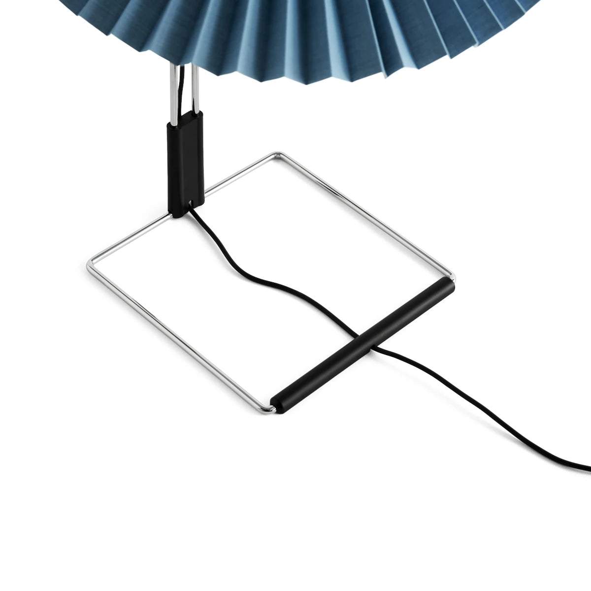 HAY Matin Bordlampe - Small - Blue/Mirror