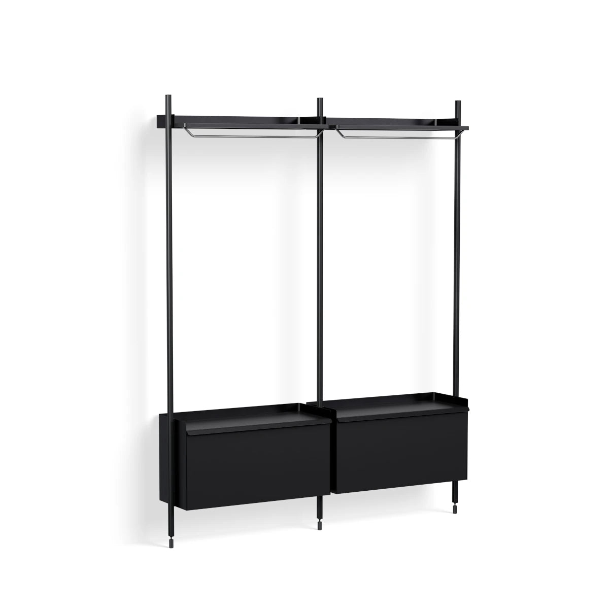 HAY Pier System - 1002 2 Columns - Black