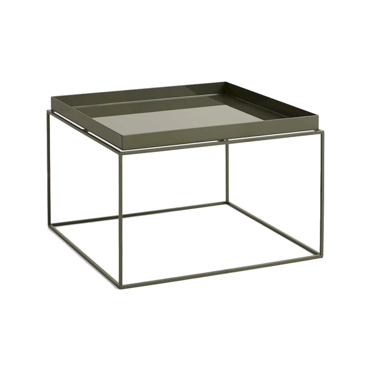HAY Tray Table - 60x60cm - Olive Green