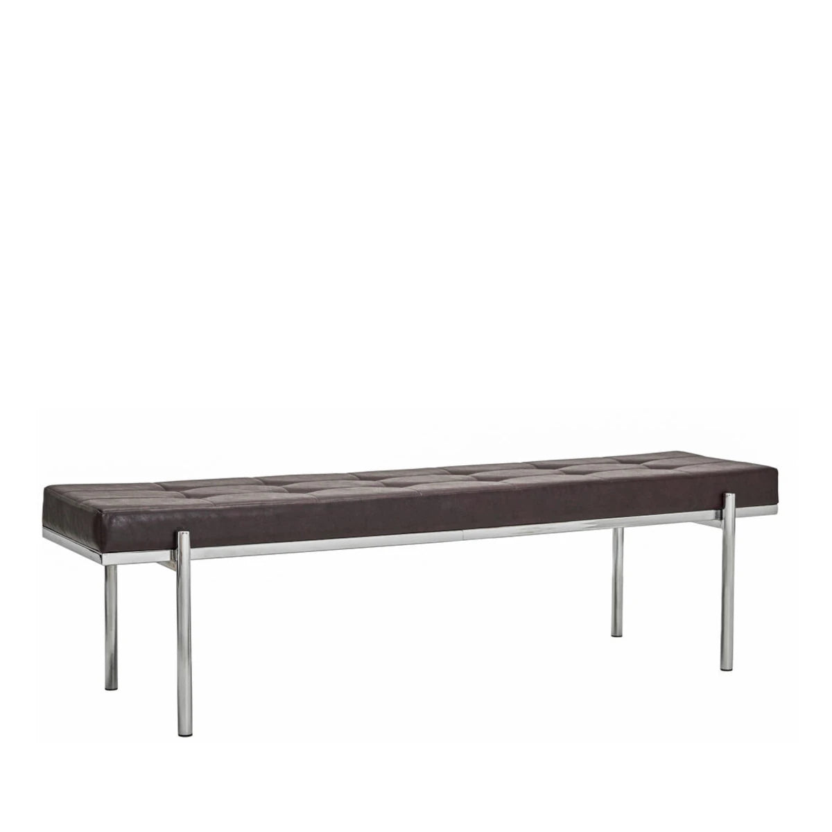 House Doctor Lao bænk - mulberry/chrome - 160