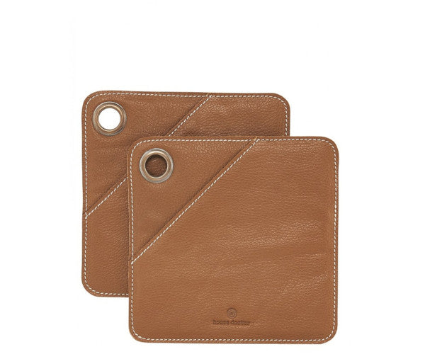 house doctor grydelapper læder