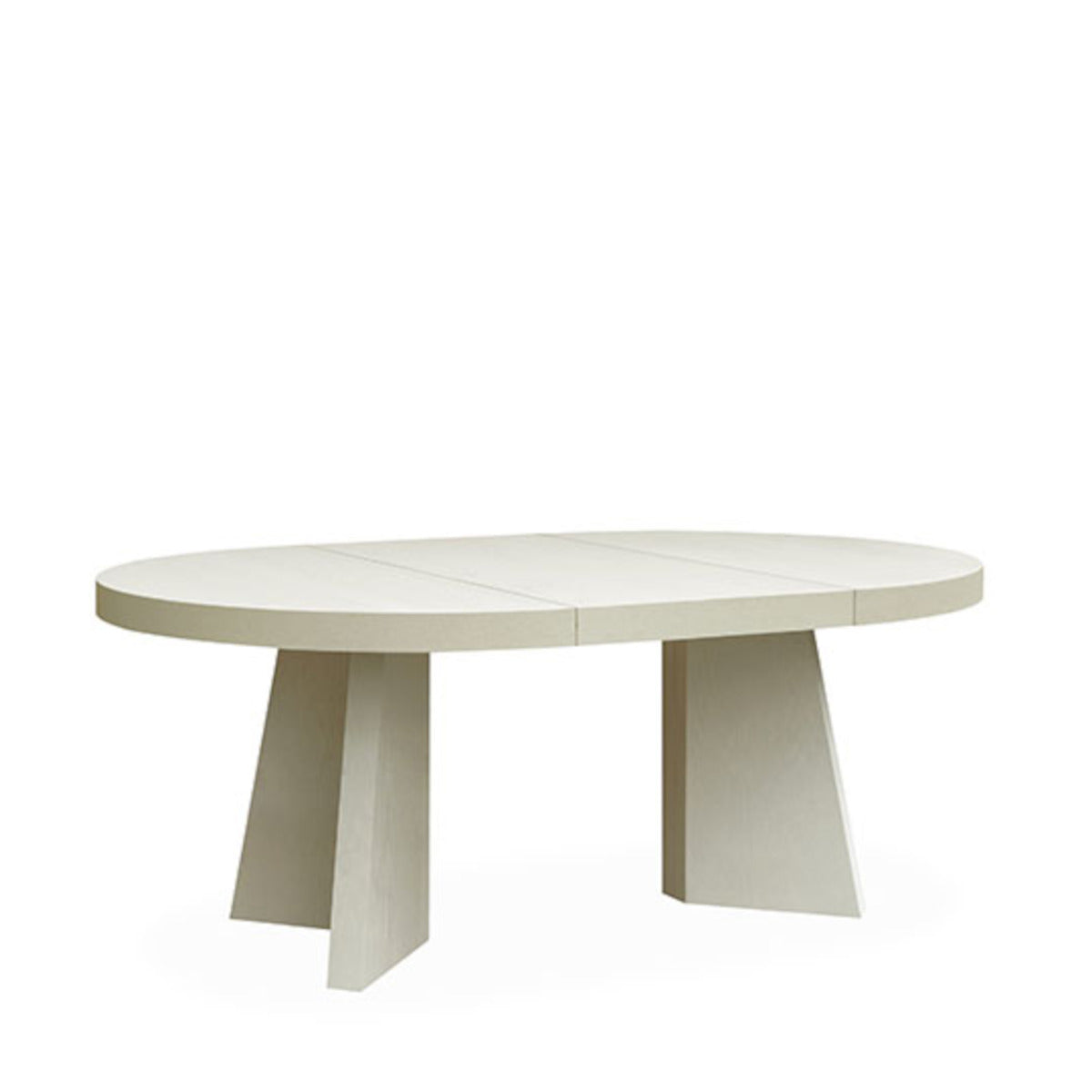 Artwood Trent spisebord m/udtræk - ivory mist