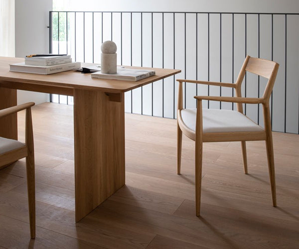 Karimoku Case Study N-DT01 Spisebord - Pure Oak - 220x90cm.