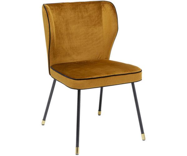 kare design irina velour spisestol