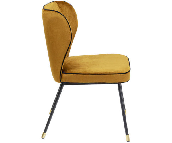 velour spisestol