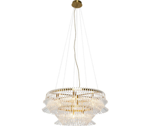 Kare Design Adele lysekrone - 87x39 - clear