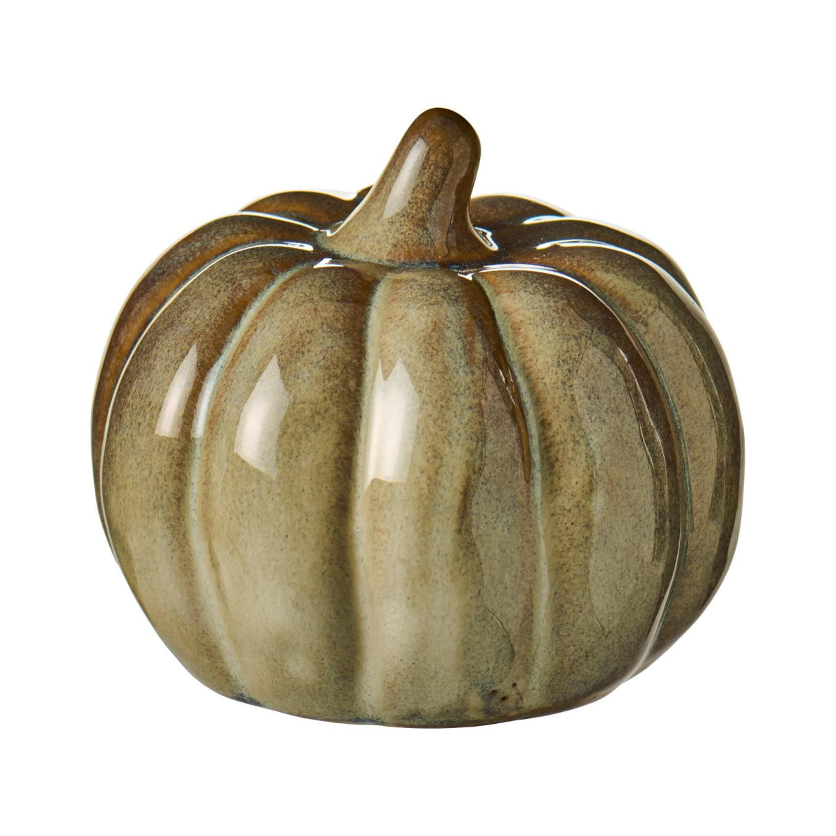 Stillenat pyntegræskar - keramik - 8x7,5