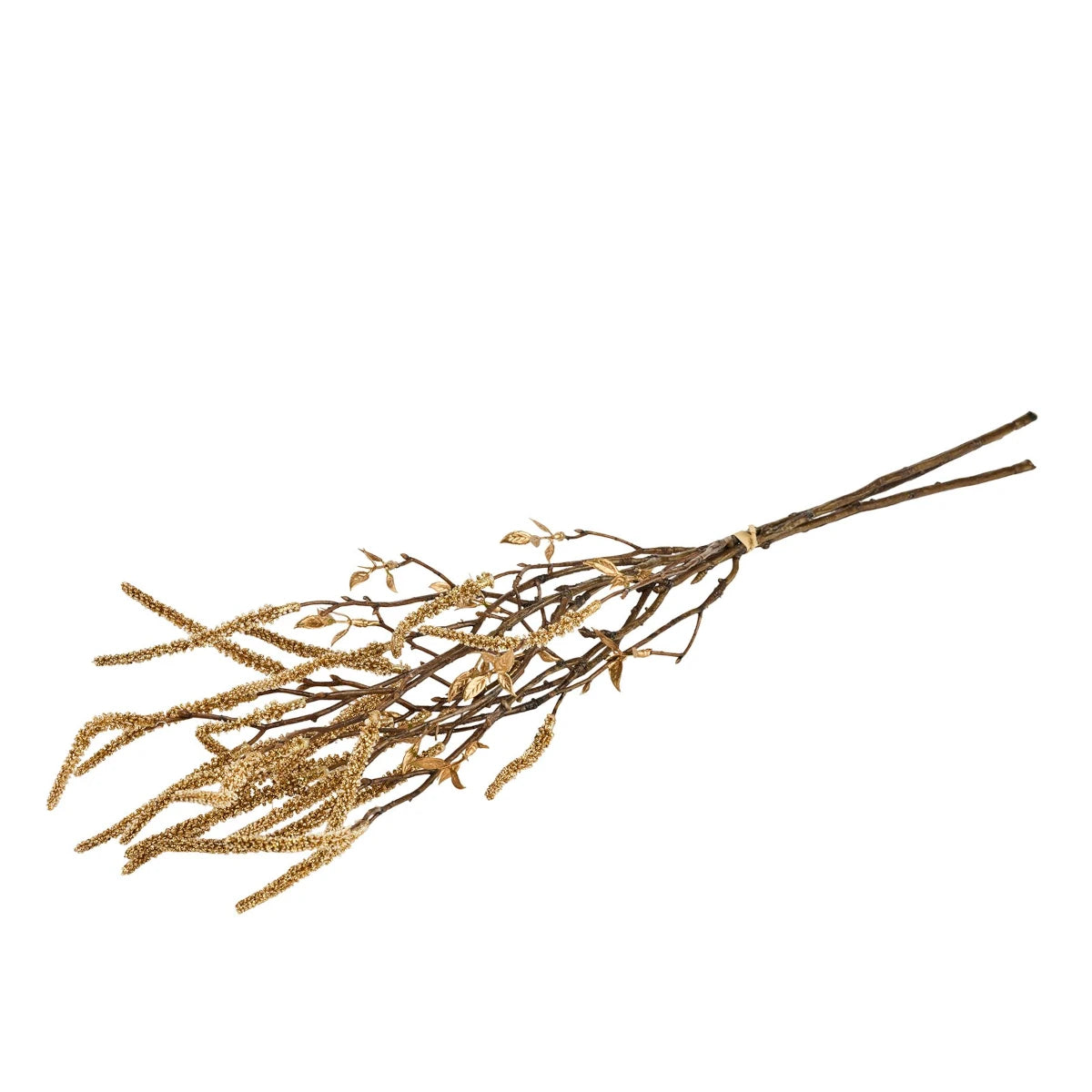 La Vida Birke gren - guld - 3 stk