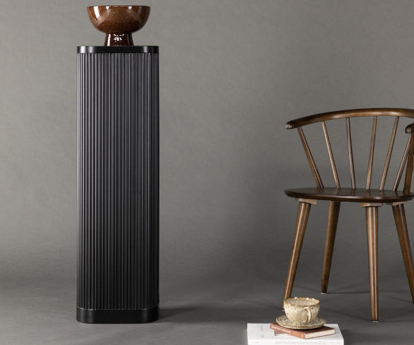 Venture Design Lenox pedestal - 100x30x24 - sort