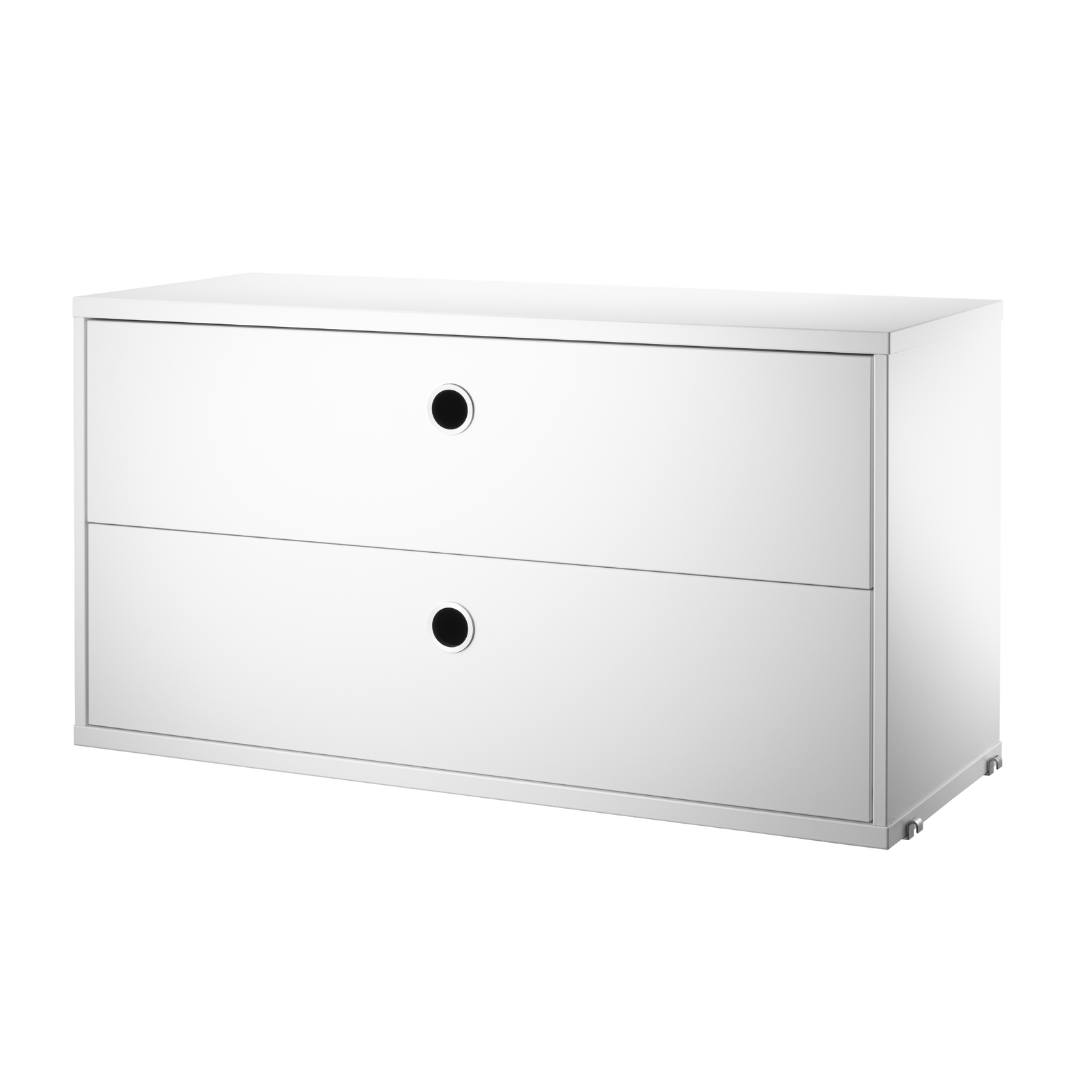 String Chest of Drawers 78x42x30 White