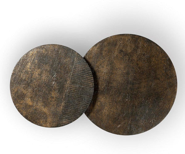 luna lava sofabord med struktur