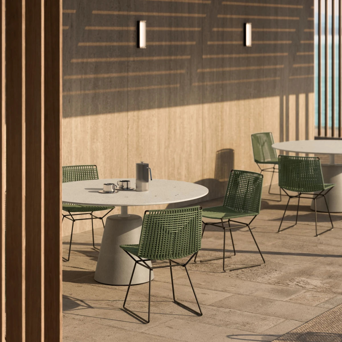 MDF Italia Neil dining chair - Twist