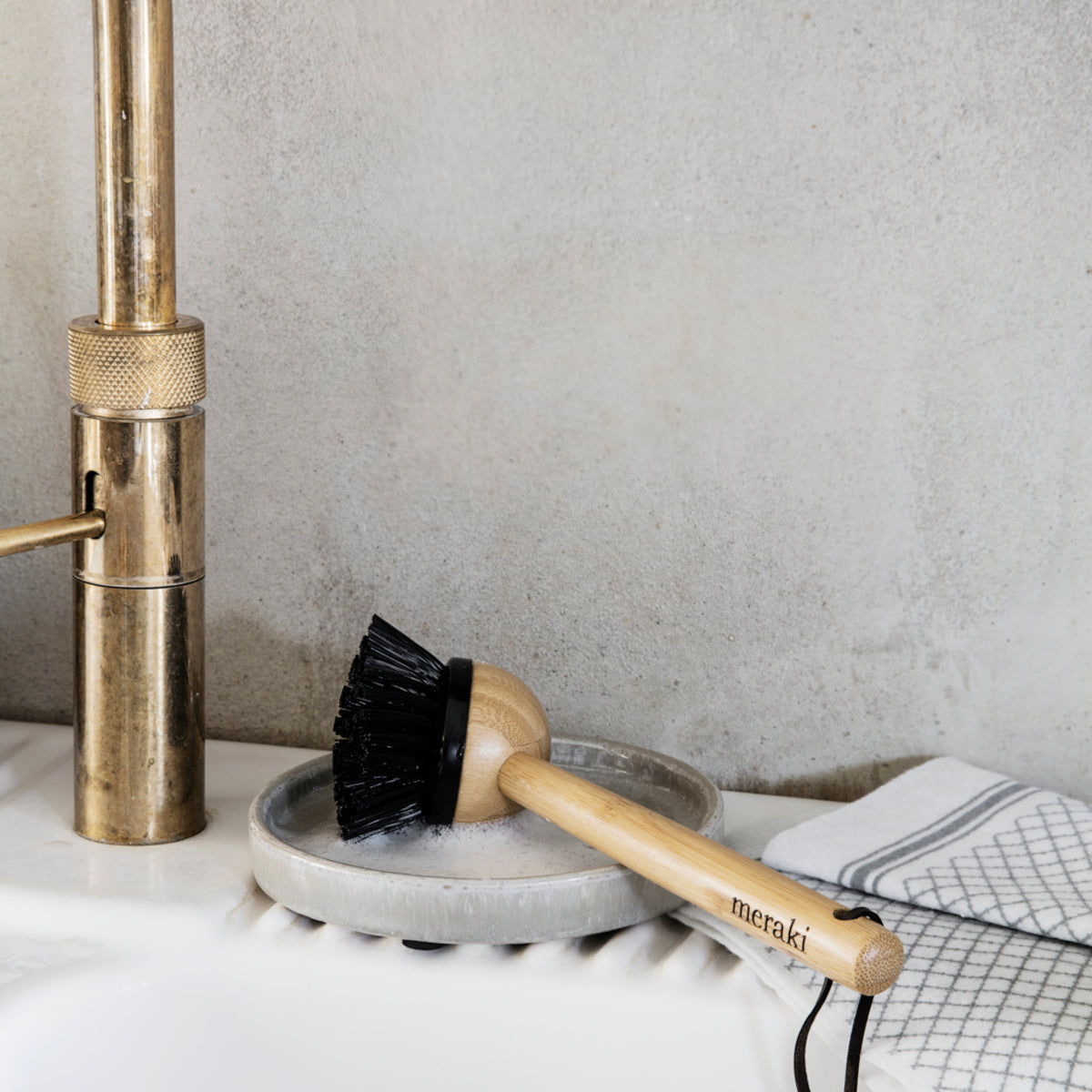 Meraki opvaskebørste - natur