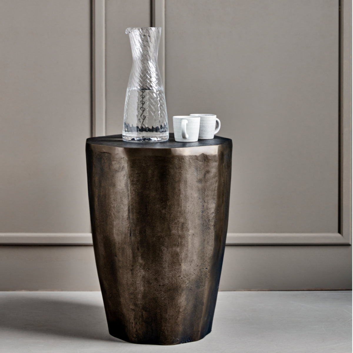 House Doctor Meta sidebord - 33x44 - antik messing