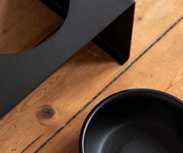 Metallbude Mixi foderstation - black