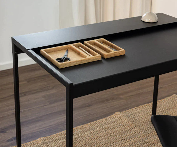 Metallbude Donna skrivebord - black